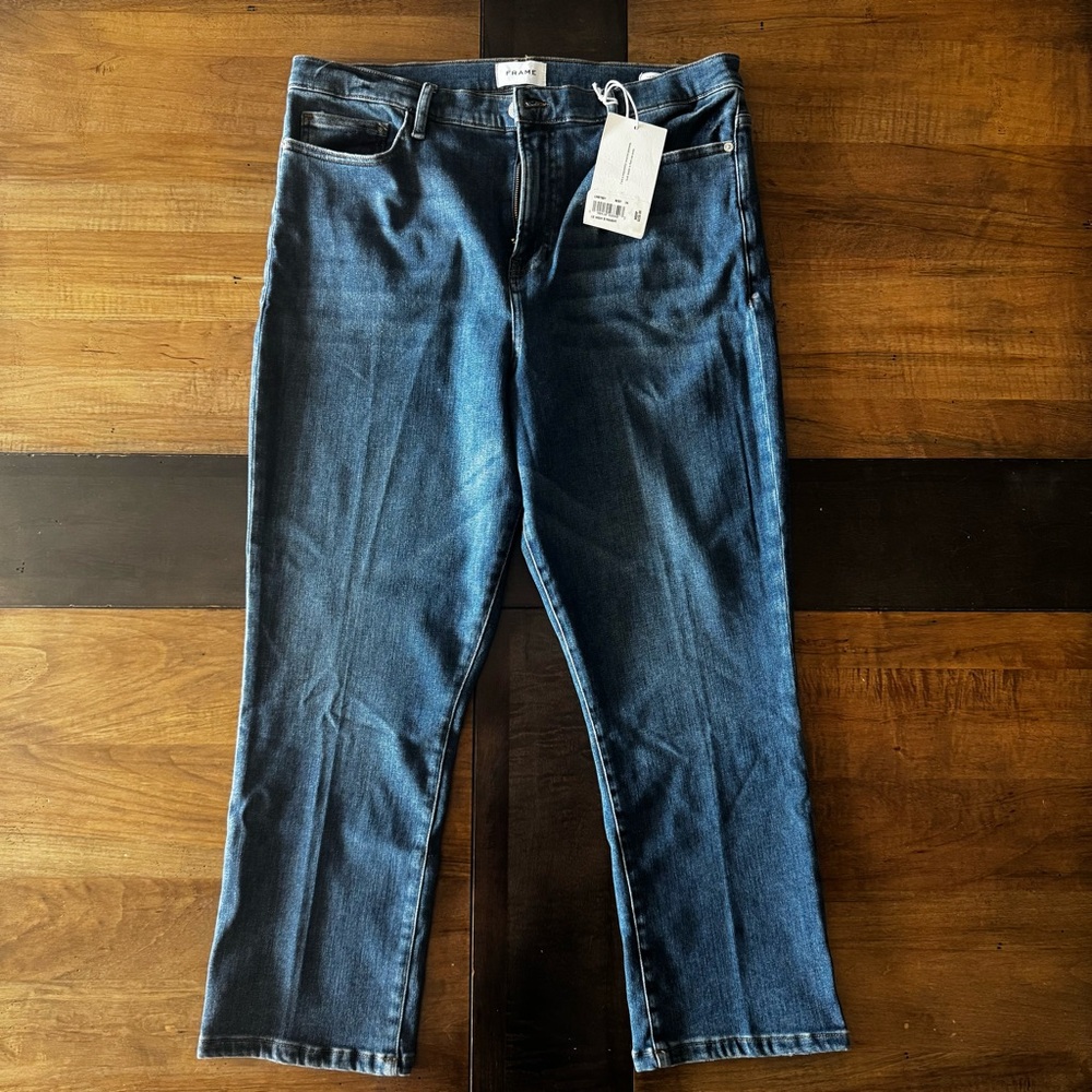Frame Le High Straight Denim Jeans NWT